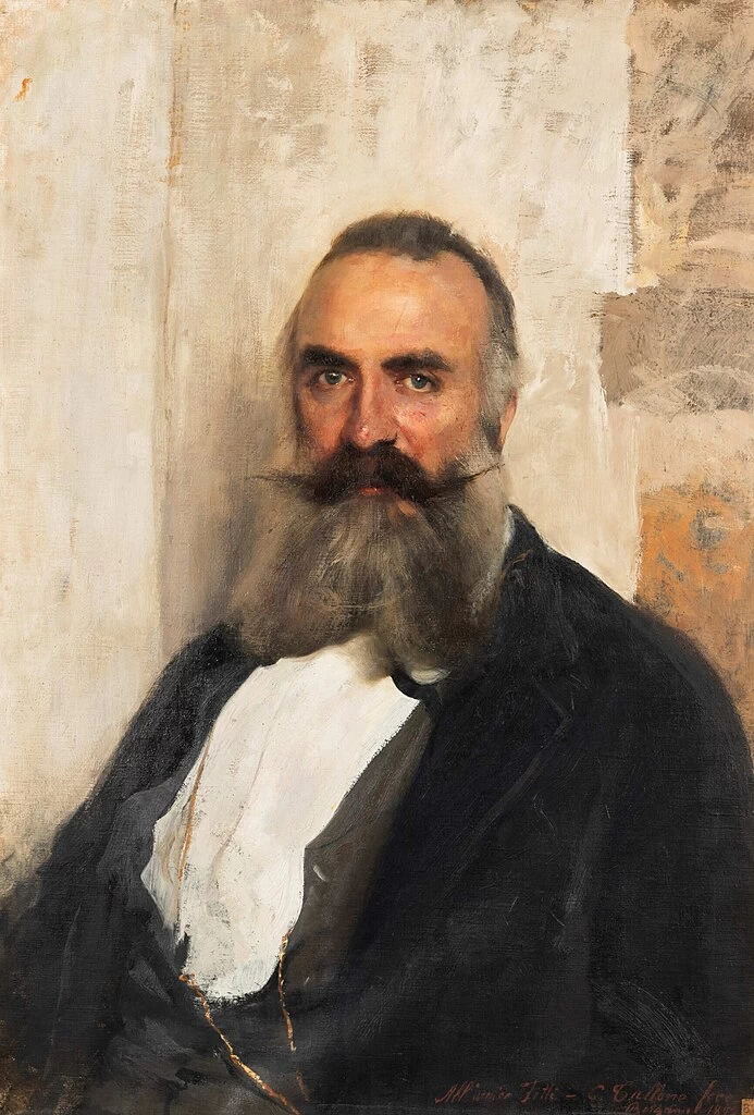 Ritratto di Giovanni Battista Zitti (1892)